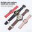 For Huawei Watch GT 6 41mm Genuine Cow Leather Strap Watch Band with Modern Style Magnetic Buckle - Black - 6