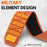 For Polar Loop Breathable Nylon Wrist Strap Magic Tape Loop Watch Band with Protective Case - Black - 5