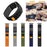 For Polar Loop Breathable Nylon Wrist Strap Magic Tape Loop Watch Band with Protective Case - Black - 7