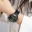 Fluororubber Watch Strap for Huawei Watch GT 5 46mm / GT 5 Pro 46mm / GT 4 46mm 22mm Quick Release Sports Band - Black - 6