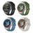 Fluororubber Watch Strap for Huawei Watch GT 5 46mm / GT 5 Pro 46mm / GT 4 46mm 22mm Quick Release Sports Band - Black - 7