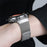 For Huawei Watch 4 Pro Stainless Steel Mesh Magnetic Wrist Strap Quick Release Band with I-Shaped Clasp - Titanium - 6