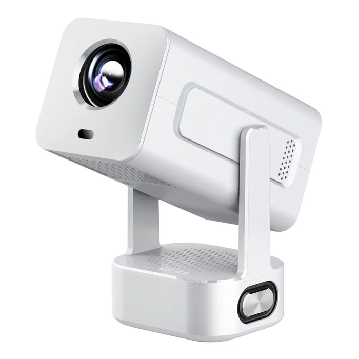 IMC360 LCD Projector 320 ANSI Lumen 1080P WiFi 6 Android 11 1GB+8GB Autofocus Projector for Home Theater, Single Speaker - White  /  EU Plug - 1