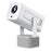 IMC360 1GB+8GB LCD Projector Autofocus 1080P HD WiFi 6 Home Cinema Projector, Dual Speakers, Cloth Coating Base - White  /  EU Plug - 1