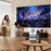 IMC360 1GB+8GB LCD Projector Autofocus 1080P HD WiFi 6 Home Cinema Projector, Dual Speakers, Cloth Coating Base - White  /  EU Plug - 4