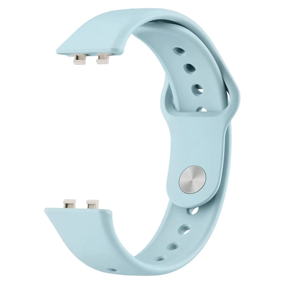 Silicone Strap for Huawei Band 11 / 11 Pro / 11 NFC / 11 Pro NFC Glossy Sports Watch Band - Blue - 1