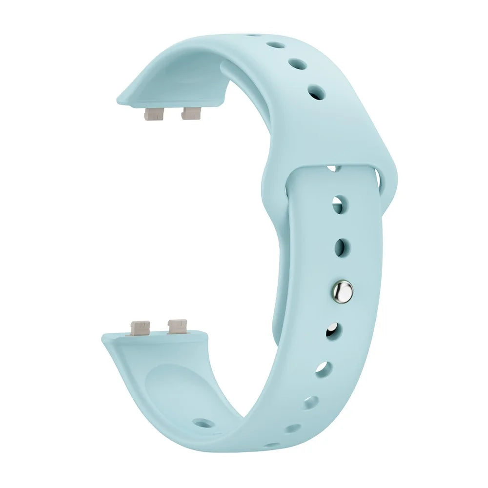 Silicone Strap for Huawei Band 11 / 11 Pro / 11 NFC / 11 Pro NFC Glossy Sports Watch Band - Blue - 2