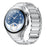 For Huawei Watch 5 46mm Stainless Steel Band I-Shaped Quick Release Magnetic Watch Strap - Steel Color - 2
