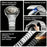 For Huawei Watch 5 46mm Stainless Steel Band I-Shaped Quick Release Magnetic Watch Strap - Steel Color - 3