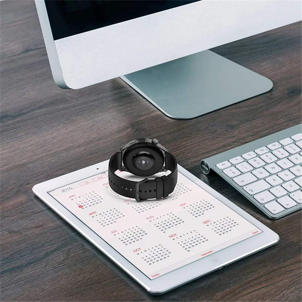 Soft Silicone Smart Watch Band Strap 22mm for Huawei Watch 3/Watch GT 2 Pro/Watch GT 2e - Black - 6