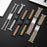 Stainless Steel Watchband for Apple Watch Series 11 10 42mm  /  9 8 7 41mm  /  SE3 SE2 SE 6 5 4 40mm  /  3 2 1 38mm Metal Band with Turtle Back Buckle - Black  /  Silver - 2