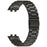 Watch Band for Huawei Band 11  /  11 Pro  /  11 NFC  /  11 Pro NFC Stainless Steel Three-Bead Replacement Strap with Tool - Black - 3