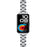 For Huawei Band 11 / 11 Pro Watch Band Stainless Steel 3-Bead Metal Strap - Silver - 3