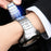 For Huawei Watch 4 Pro Stainless Steel Band Magnetic Quick Release Metal Watch Strap - Titanium - 5