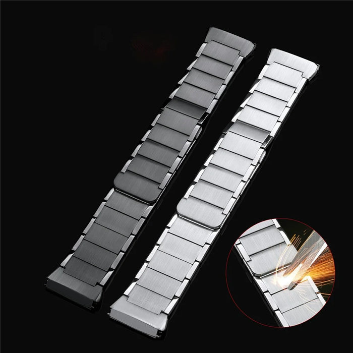 For Huawei Watch GT 6 Pro 46mm Stainless Steel Strap  Magnetic Buckle Quick Release Metal Watch Band - Titanium Grey - 6