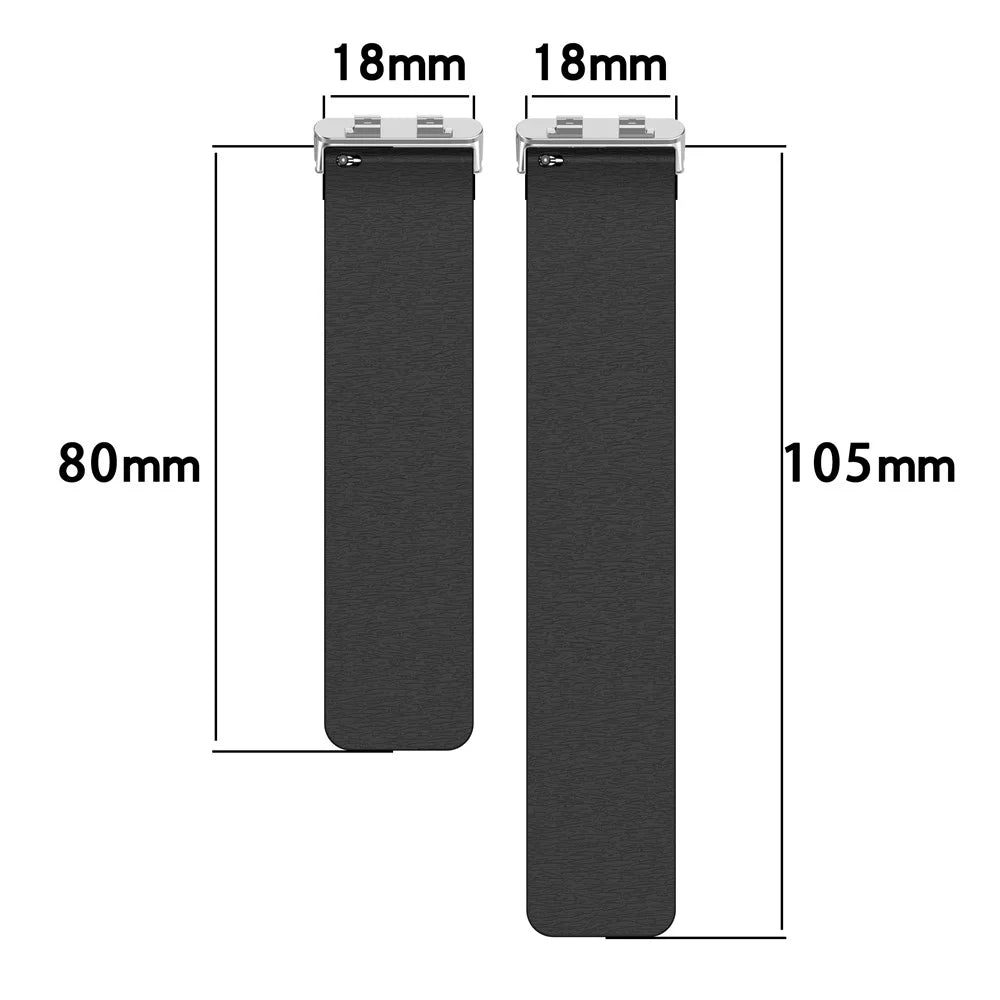 Watch Band for Huawei Band 11 / 11 Pro / 11 NFC / 11 Pro NFC Cloud Wood Grain Silicone Magnetic Strap - Dark Green+Black - 3