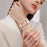 Watch Band for Huawei Band 11 Pro NFC / 11 NFC / 11 Pro / 11 Silver Buckle Slim Leather Strap - White - 5