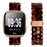 Hexagonal Resin Strap for Fitbit Versa 2 / Versa Lite / Versa Waterproof Watch Band - Tortoiseshell - 3