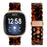 For Fitbit Versa 3 / Sense Hexagonal Resin Strap Waterproof Watch Band - Tortoiseshell - 3
