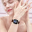 For Fitbit Versa 3 / Sense Hexagonal Resin Strap Waterproof Watch Band - Tortoiseshell - 5