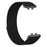 Strap for Huawei Band 11 Pro NFC / 11 NFC / 11 Pro / 11 Nylon Loop Band Round Tail Replacement Wristband - Black - 2