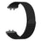 Strap for Huawei Band 11 Pro NFC / 11 NFC / 11 Pro / 11 Nylon Loop Band Round Tail Replacement Wristband - Black - 4