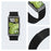 Strap for Huawei Band 11 Pro NFC / 11 NFC / 11 Pro / 11 Nylon Loop Band Round Tail Replacement Wristband - Black - 5
