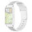 Silicone Strap for Huawei Band 11 Pro NFC  /  11 NFC  /  11 Pro  /  11 Textured Sport Band Replacement Wristband - White+Grey - 1