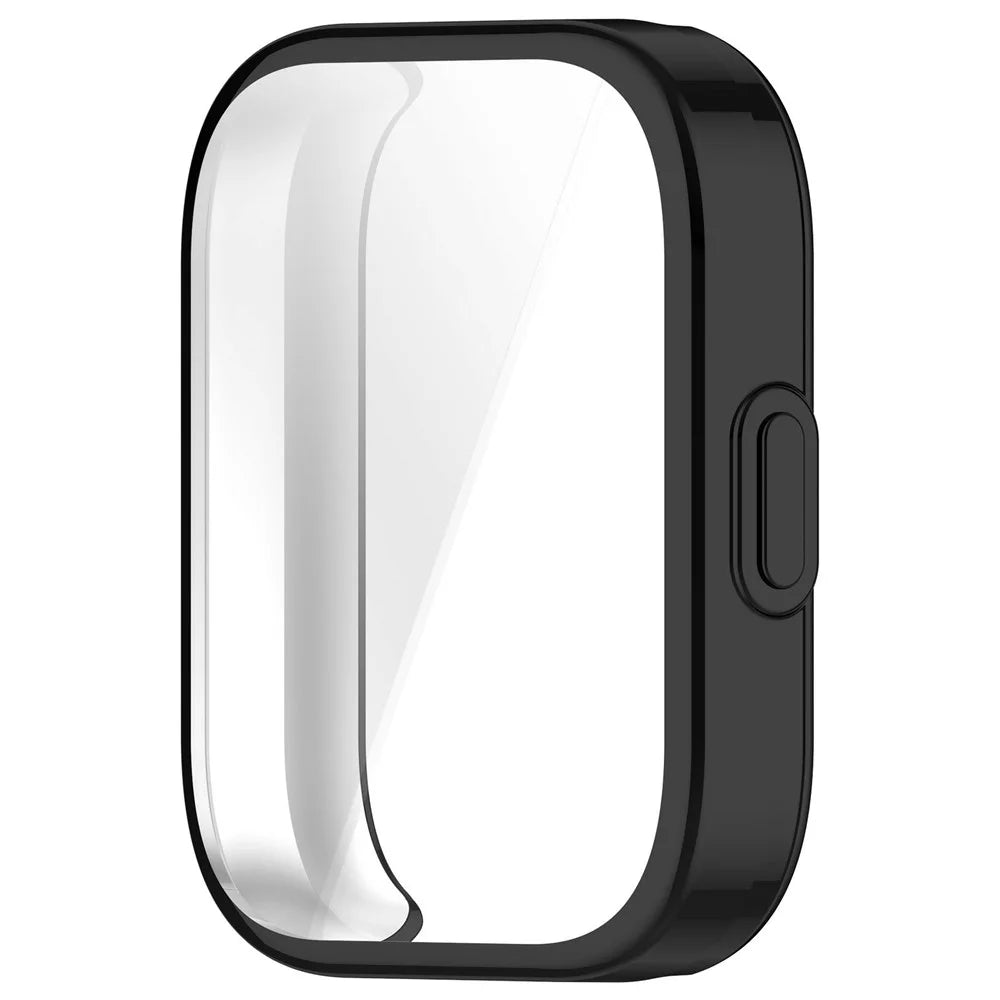For Huami Amazfit Bip 5 Unity A2324 3-Bead Stainless Steel Strap with TPU Full Cover Watch Case and Removal Tool - Black - 2