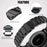 For Huami Amazfit Bip 6 A2435 3-Bead Stainless Steel Strap with TPU Full Cover Watch Case and Removal Tool - Black - 4