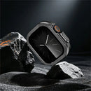 Watch Case for Apple Watch Ultra 3 49mm / Ultra 2 49mm / Ultra 49mm Diamond Textured Zinc Alloy + PC Protective Cover - Black - 5