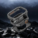 Watch Case for Apple Watch Ultra 3 49mm / Ultra 2 49mm / Ultra 49mm Diamond Textured Zinc Alloy + PC Protective Cover - Black - 6