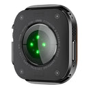 Watch Case for Apple Watch Ultra 3 49mm / Ultra 2 49mm / Ultra 49mm Decorative Ring Design Zinc Alloy + PC Protective Cover - Black - 2