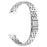 Slim 5-Bead Watch Band for Huawei Band 11 Pro NFC  /  11 NFC  /  11 Pro  /  11 Stainless Steel Strap - Silver - 1