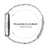Slim 5-Bead Watch Band for Huawei Band 11 Pro NFC  /  11 NFC  /  11 Pro  /  11 Stainless Steel Strap - Silver - 7