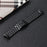 For Xiaomi Watch 5 Stainless Steel Strap Metal Band Three-Bead Flat Buckle Replacement Wristband - Black - 1