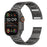 Titanium Alloy Band for Apple Watch Ultra 3 2 1 49mm  /  Series 11 10 46mm  /  9 8 7 45mm  /  SE3 SE2 SE 6 5 4 44mm  /  3 2 1 42mm 3-Bead Watch Strap with Magnetic Buckle - Black - 3