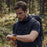 For Huami Amazfit T-Rex Ultra 2 Silicone Strap Quick Release Wave Texture Dual Color Band - Orange+Black - 5