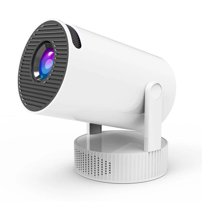 HY300 Pro Max Android 13 Portable Projector 1280x720P 130 ANSI WiFi 6 Bluetooth-compatible 5.4 Home Theater - EU Plug - 1