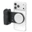 VRIG MG-35 Magnetic Mount Bluetooth-Compatible Shutter Selfie Handle with 3-Level Fill Light for Cellphone - Black - 1