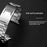 Metal Strap for Apple Watch Series 11 10 42mm / 9 8 7 41mm / SE3 SE2 SE 6 5 4 40mm / 3 2 1 38mm Five-Bead Stainless Steel Watch Band - Silver - 3