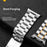 Metal Strap for Samsung Galaxy Watch8 44mm / Watch8 40mm / Watch8 Classic 46mm Five-Bead Stainless Steel Watch Band - Silver - 4