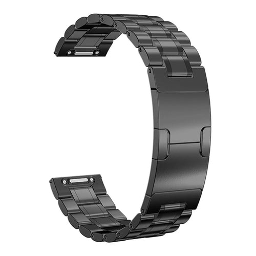 For Samsung Galaxy Watch 46mm Metal Strap Five-Bead Electroplated Stainless Steel Watch Band - Tarnish - 1