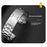 For Samsung Galaxy Watch 46mm Metal Strap Quick Release Five-Bead Stainless Steel Watch Band - Silver - 4