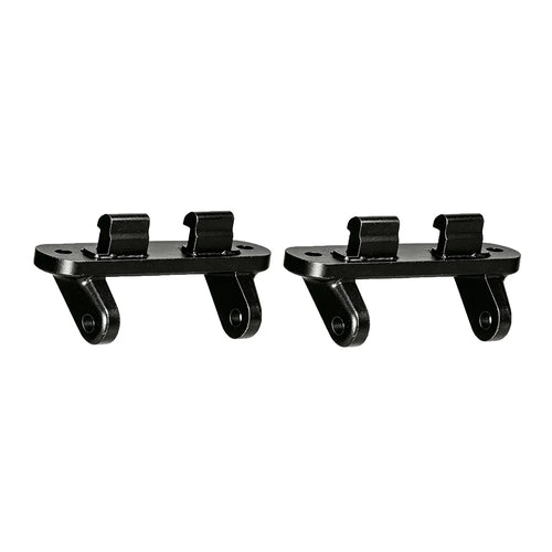 1 Pair For Huawei Band 11 / 11 Pro 12mm Watch Band Connector Quick Release Metal Adapter - Black - 1
