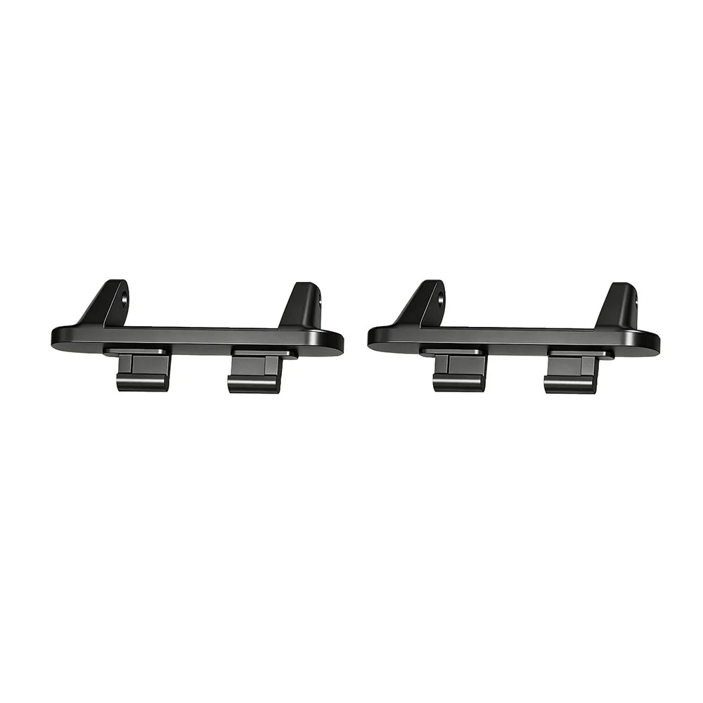 1 Pair For Huawei Band 11 / 11 Pro 12mm Watch Band Connector Quick Release Metal Adapter - Black - 2