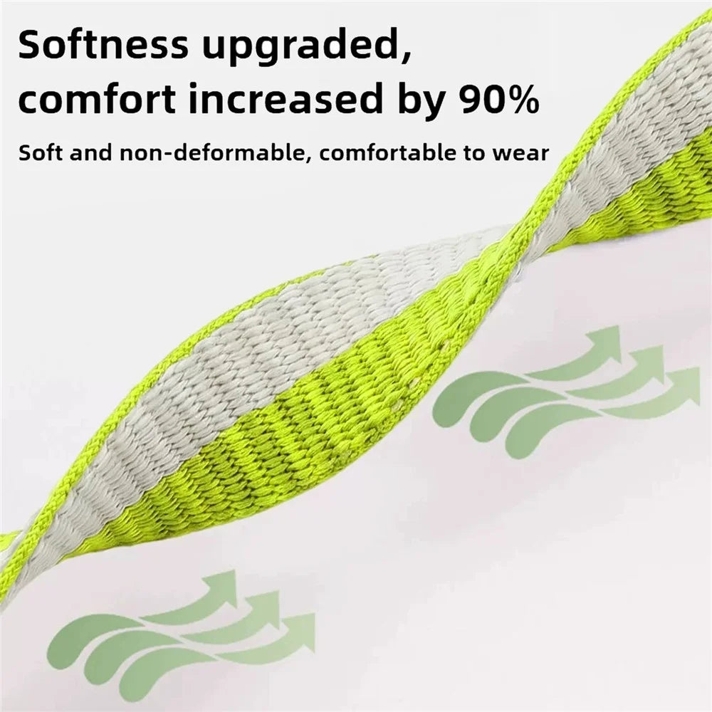 Nylon Strap for Huawei Watch Fit 5 Pro  /  5  /  4 Pro  /  4  /  3 Sport Loop Band Breathable Wristband - Green - 3