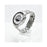 For Xiaomi Watch S5 Stainless Steel Strap Metal Band Three-Bead Flat Buckle Replacement Wristband - Silver - 3