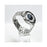 For Xiaomi Watch S5 Stainless Steel Strap Metal Band Three-Bead Flat Buckle Replacement Wristband - Silver - 4