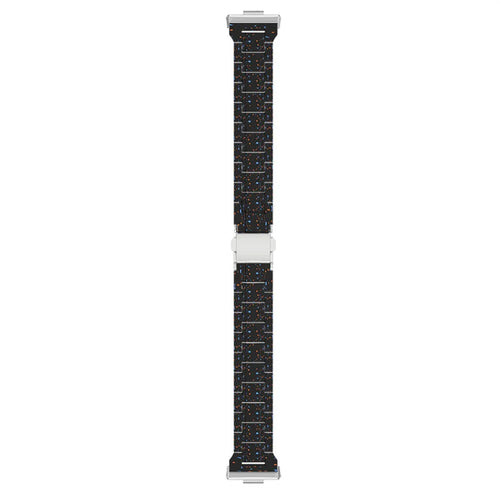 Strap for Huawei Watch Fit 5 / Fit 5 Pro / Fit 4 / Fit 4 Pro / Fit 3 Ink Splatter Pattern PC Watch Band - Black - 1